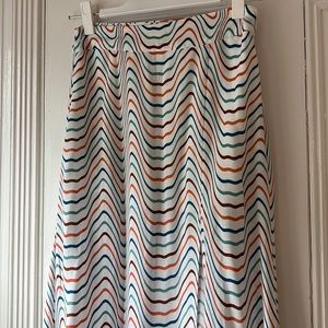 Olivaceous Maxi skirt / size small NEVER WORN